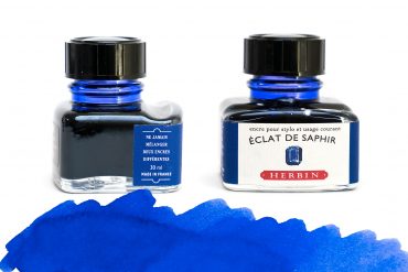 Herbin Eclad de Saphir bottle shape and color