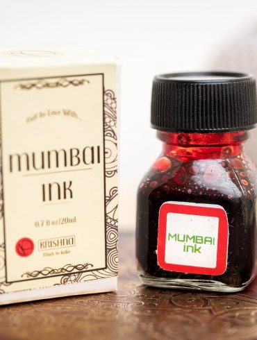 Krishna Mumbai Ink bottle and box