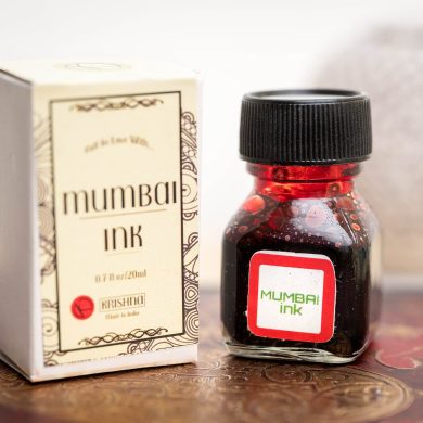 Krishna Mumbai Ink bottle and box