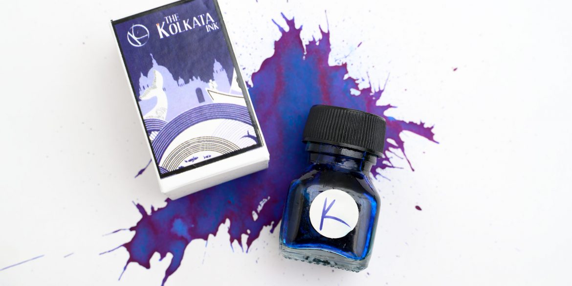 Krishna Kolkata Ink bottle and box