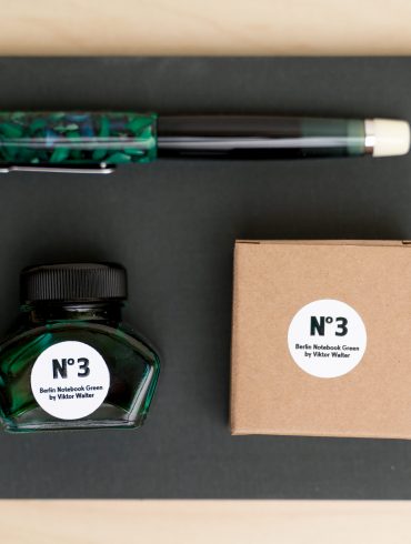 Berlin Notebook No.3 Green bottle and box