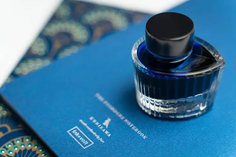 Krishna Urban Peacock Blue Ink bottle