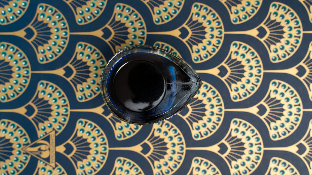 Krishna Urban Peacock Blue Ink bottle