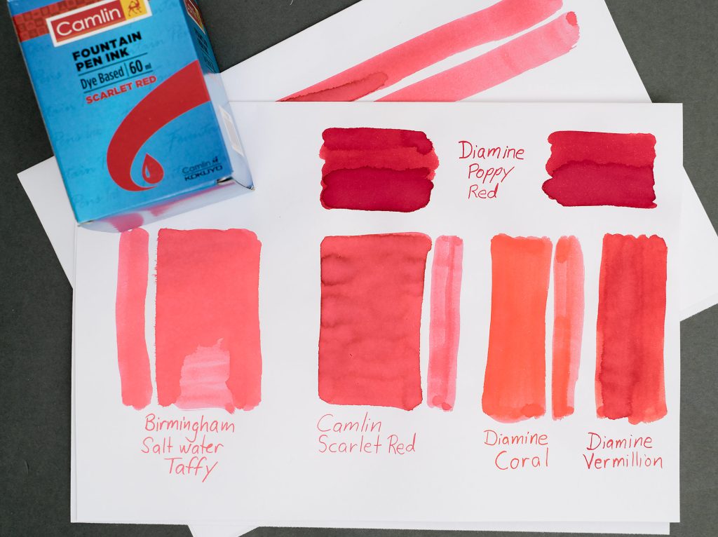Camlin Camel Scarlet Red Ink Review