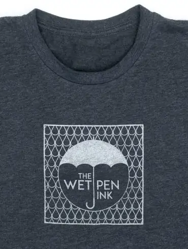 The Wet Pen Shirt : Grey Bottle Label