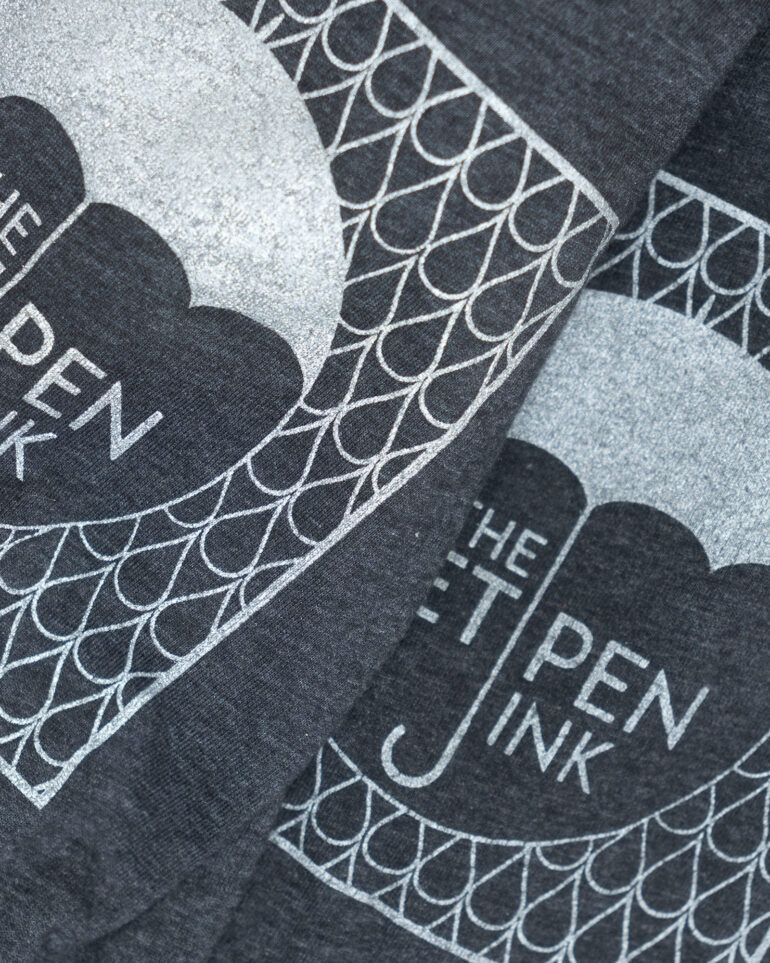 The Wet Pen Shirt : Grey Bottle Label - Image 2