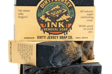 Dirty Jersey Ink Removal Soap Bars stacked