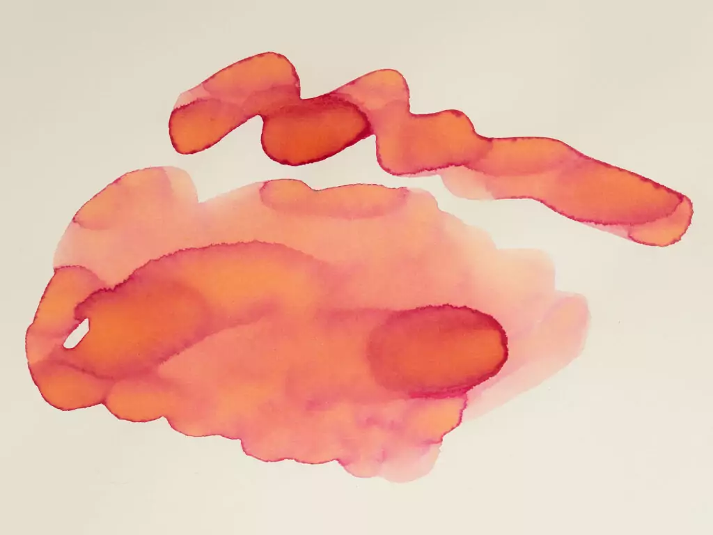 Olympic Sunset Ink sample